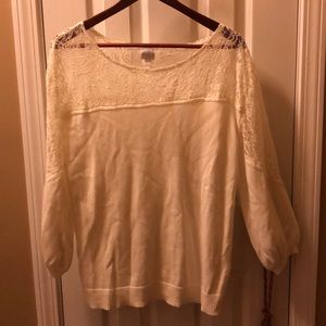 White New York and company sweater